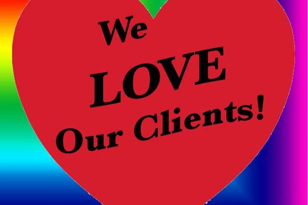 We love homeopathy clients We love homeopathy clients
